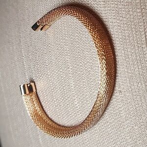 Rose Gold-Tone Cuff Bracelet in Excellent Condition